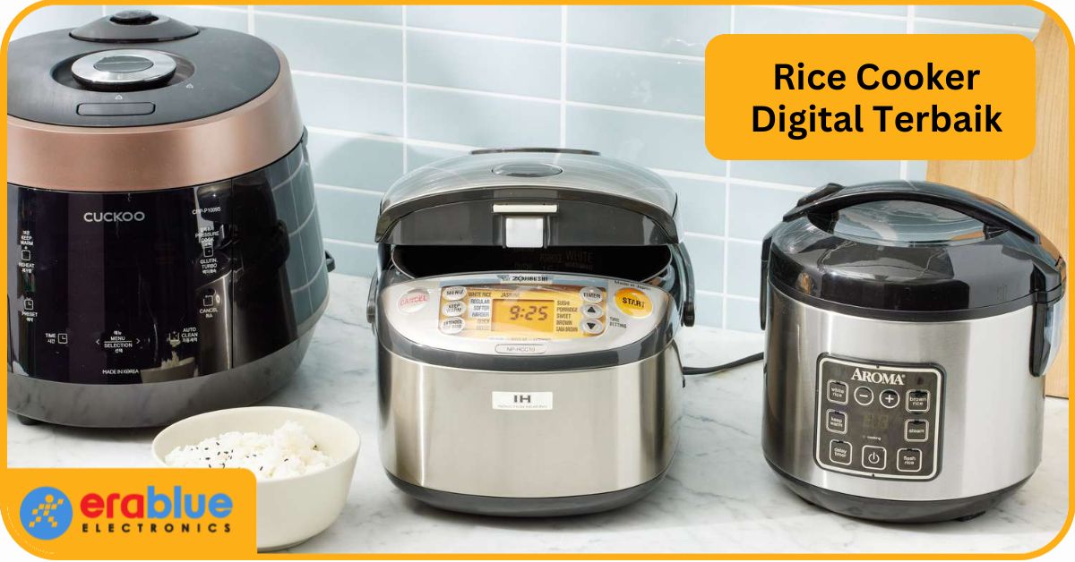 8 Rice Cooker Digital Terbaik 2025, Nasi Jadi Lebih Pulen!