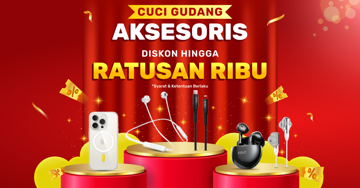 Cuci Gudang Aksesoris di Erablue, Diskon hingga Ratusan Ribu!