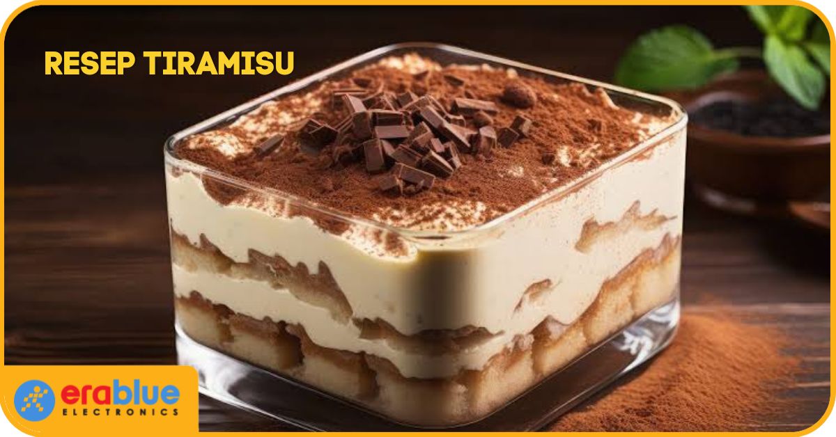 Resep Tiramisu Lady Finger yang Lembut, Creamy, dan Mudah Dibuat