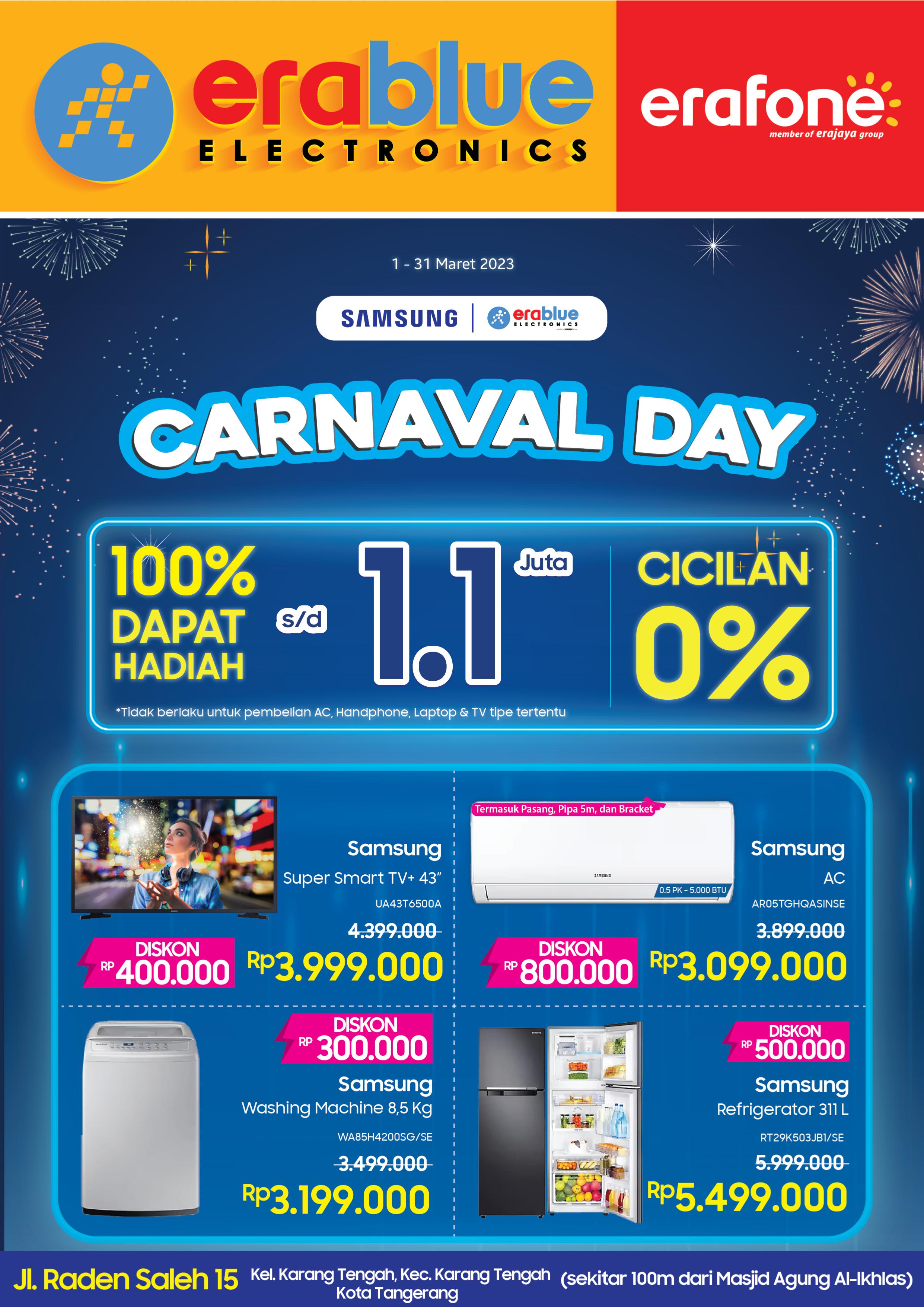 Samsung Carnaval Day - Ragam promo spesial dari SAMSUNG Samsung Carnaval Day - Ragam promo spesial dari SAMSUNG