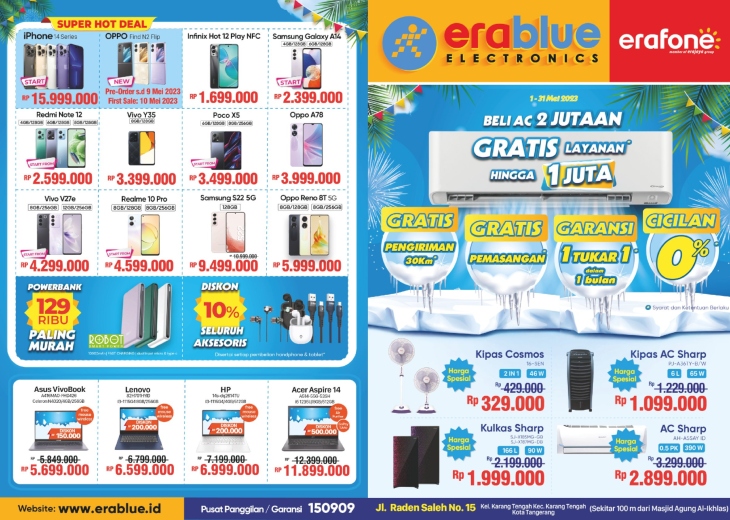 Promosi di ERABLUE Promosi di ERABLUE