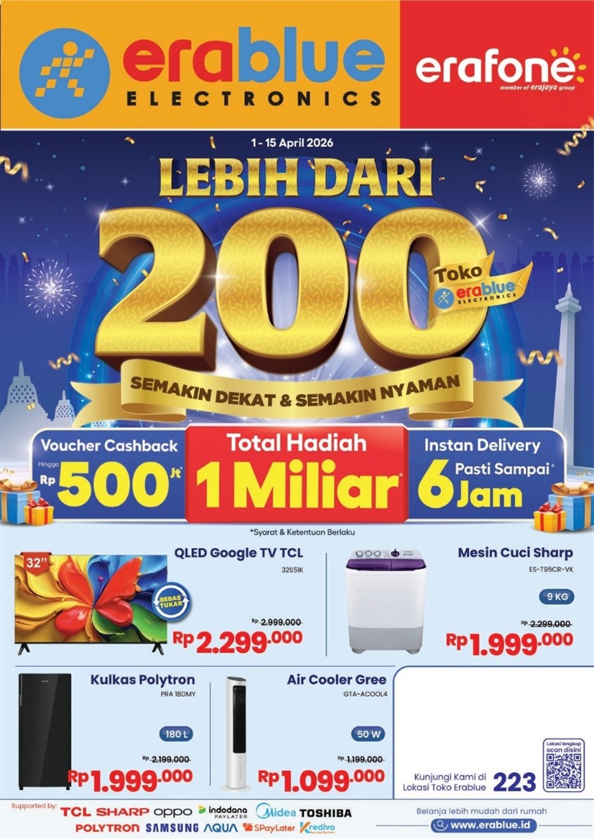 Promo Elektronik di Erablue Promo Elektronik di Erablue