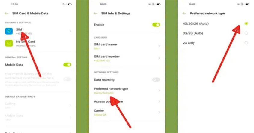Periksa dan Atur Jaringan di HP