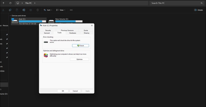 Cara Mengecek Kesehatan Hardisk Cara Mengecek Kesehatan Hardisk