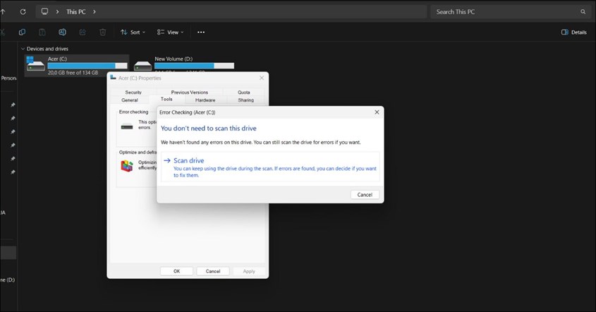 Cara Mengecek Kesehatan Hardisk Cara Mengecek Kesehatan Hardisk