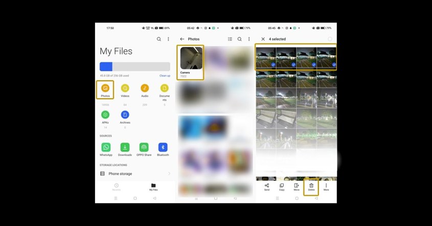 Beberapa cara membersihkan sampah di hp OPPO, ada juga yang tanpa aplikasi.