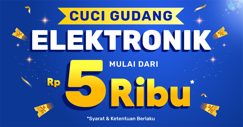 Promo Cuci Gudang Elektronik