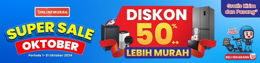 Promo Super Sale Bulan Oktober