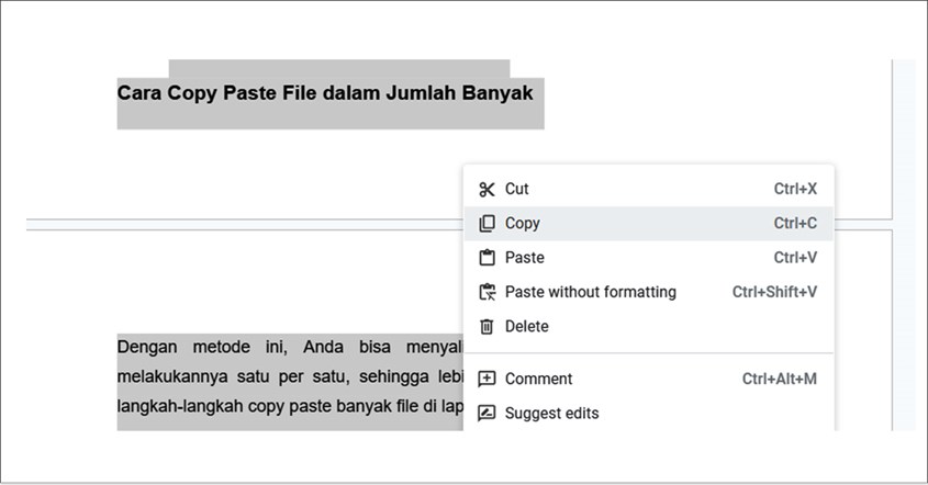 8 Cara Copy Paste di Laptop dengan dan Tanpa Mouse | erablue.id