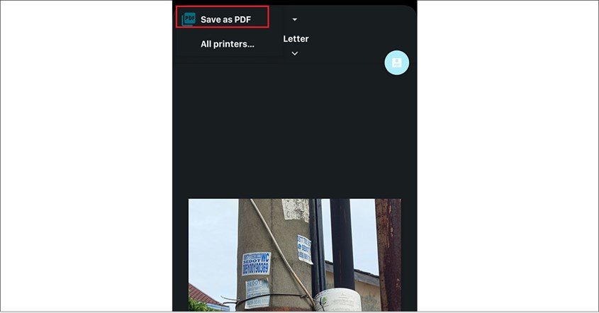 Membuat PDF di HP dengan Google Photo