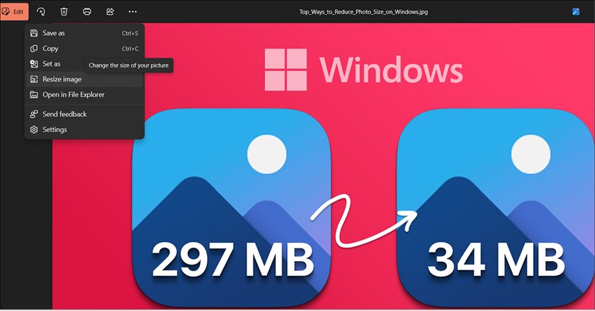 Cara Memperkecil Ukuran Foto di Laptop Windows