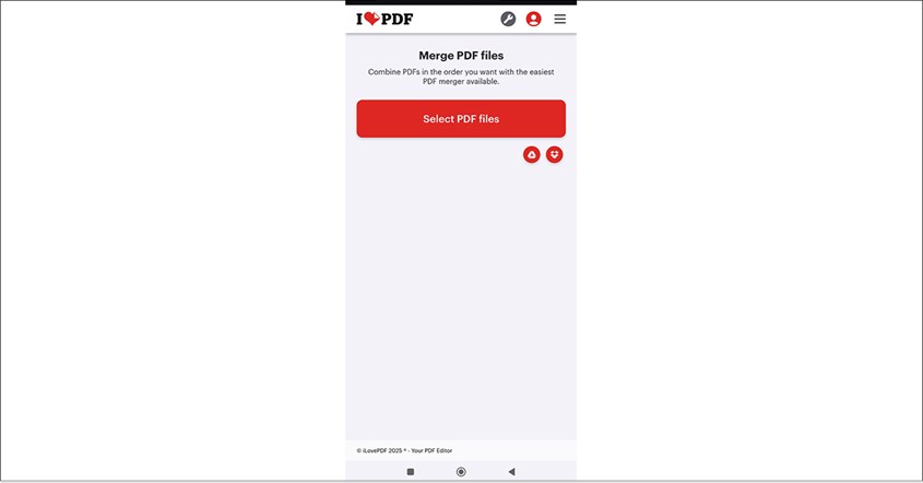 Cara Gabung File PDF di Website I Love PDF