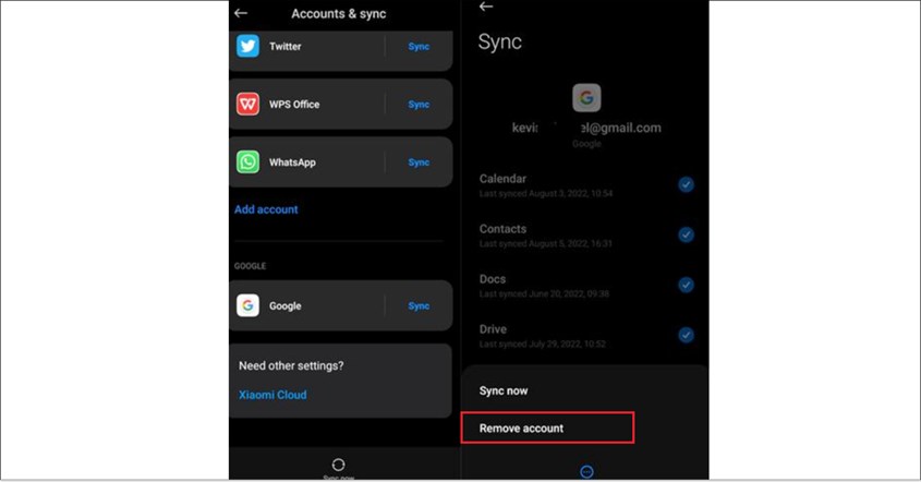 Cara Hapus Email di HP Lewat Menu Settings