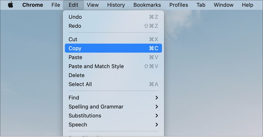 Cara Menyalin Teks di Laptop MacBoook