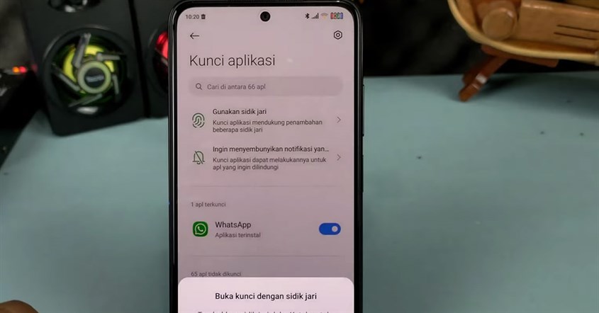 Mengaktifkan Fitur Hidden Apps di App Lock Xiaomi