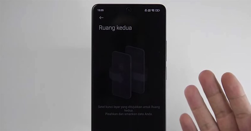 Menyembunyikan Aplikasi dengan Second Space