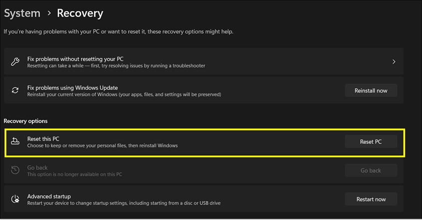 Cara Reset Laptop Cara Reset Laptop