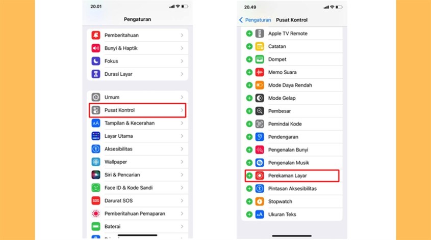 Cara Screen Record iPhone Terlengkap 2025 beserta penjelasannya. Cara Screen Record iPhone Terlengkap 2025 beserta penjelasannya.