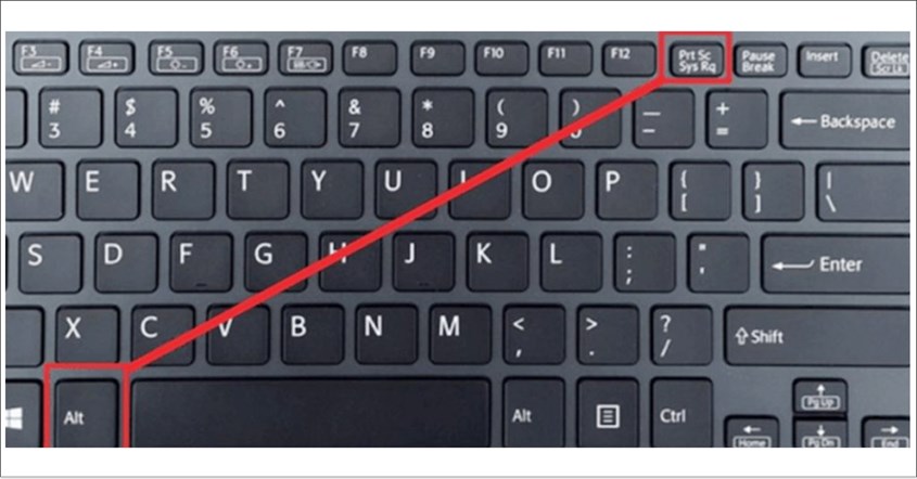 Tombol Alt + PrtSc