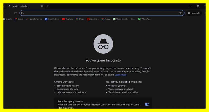 Cara Aktifkan Mode Incognito di Google Chrome-2 Cara Aktifkan Mode Incognito di Google Chrome-2