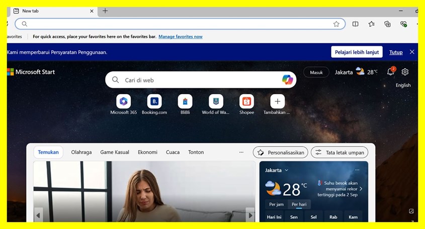 Cara Aktifkan Mode Incognito di Microsoft Edge Cara Aktifkan Mode Incognito di Microsoft Edge