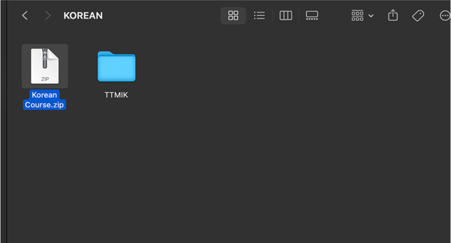 Cara Ekstrak File di Laptop MacBook