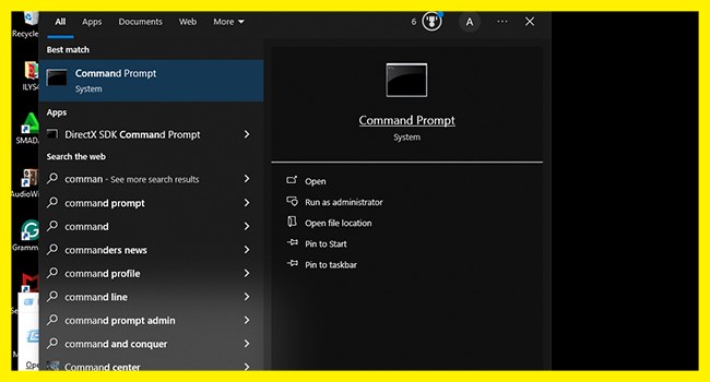Cara Melihat Spek Laptop lewat Command Prompt -1