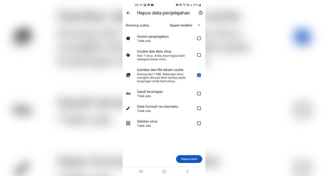 Cara Menghapus Cache Google Chrome -5