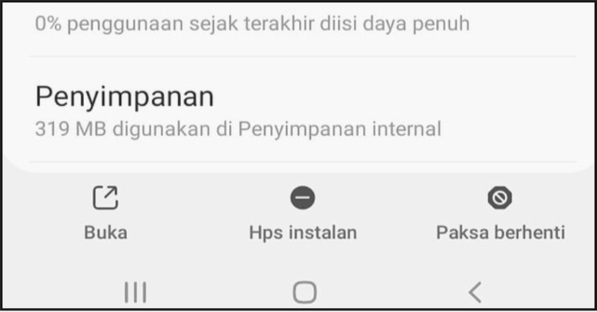 Cara Mengosongkan RAM HP dengan menghapus aplikasi