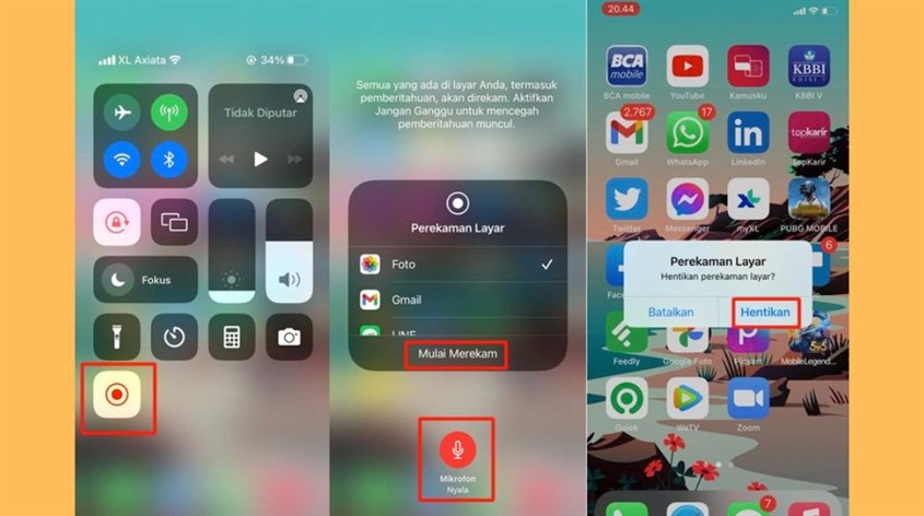 Cara Screen Record iPhone Terlengkap 2025 beserta penjelasannya. Cara Screen Record iPhone Terlengkap 2025 beserta penjelasannya.