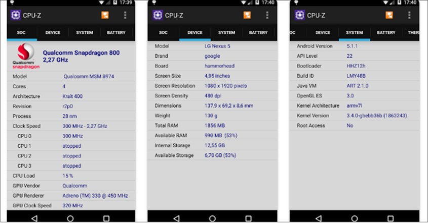 Aplikasi CPUZ-Z Aplikasi CPUZ-Z