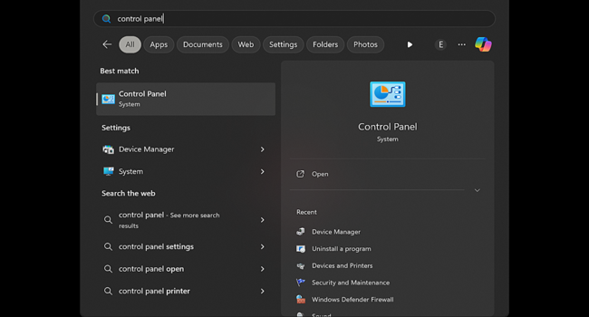 Cek RAM Lewat Menu Control Panel Cek RAM Lewat Menu Control Panel