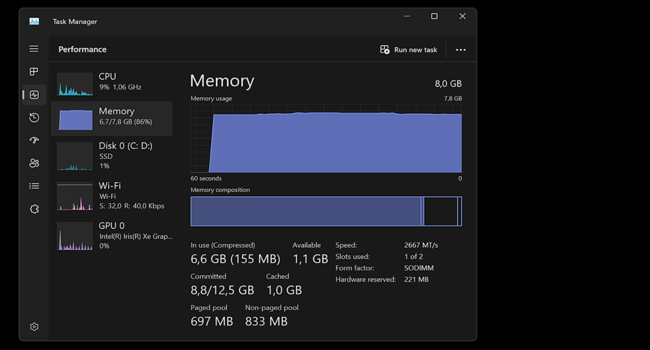 Cek RAM Lewat Menu Task Manager -4 Cek RAM Lewat Menu Task Manager -4