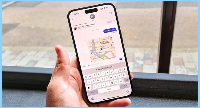 Fitur Location Sharing di iMessage