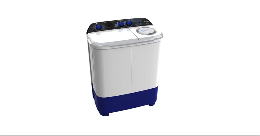 Mesin Cuci Top Loading 2 Tabung Aqua