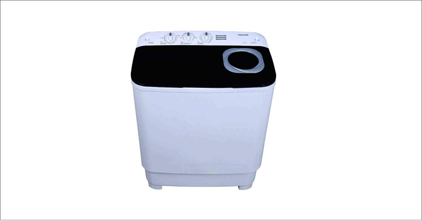 Mesin Cuci Top Loading 2 Tabung Toshiba