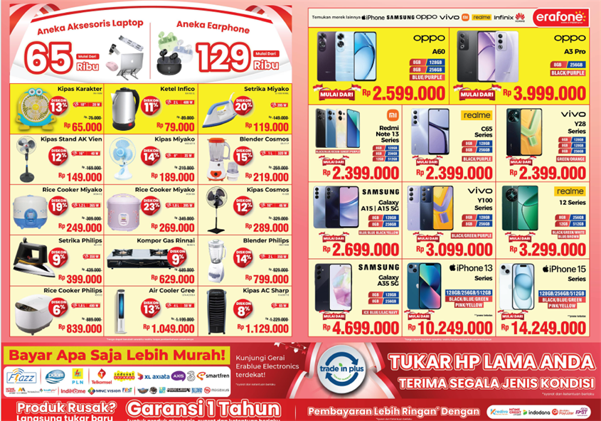 Promo elektronik Kemerdekaan Agustus 2024 - Small Appliances