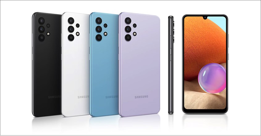Desain Samsung A32 warna samsung a32