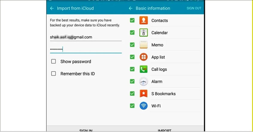 Transfer data dari iPhone ke Samsung