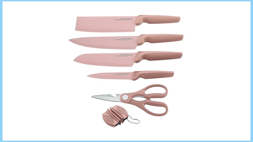 Stein Cookware Pisau Diamond Knives Set 6 in 1