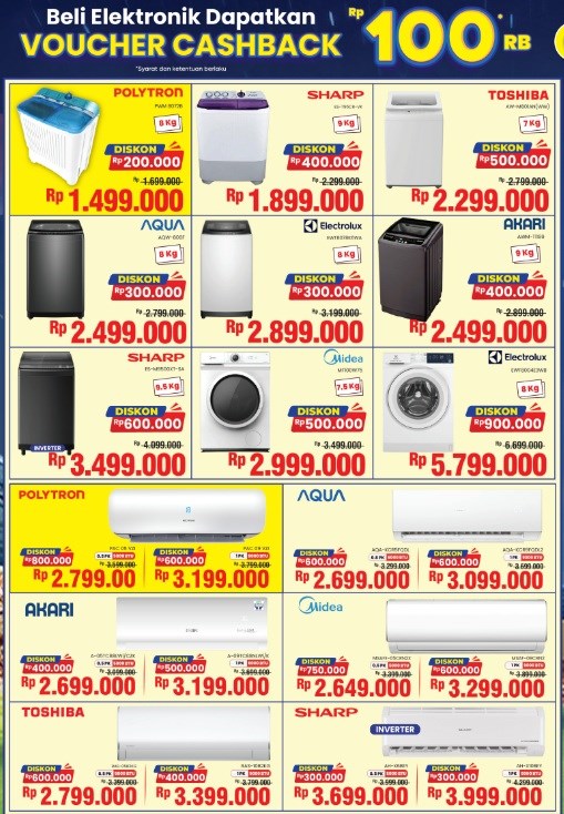 Produk Elektronik Rumah Tangga dengan Promo Terbaik Produk Elektronik Rumah Tangga dengan Promo Terbaik