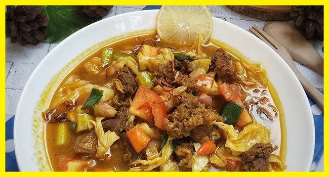 Tongseng sapi bisa dibuat lebih sehat Tongseng sapi bisa dibuat lebih sehat