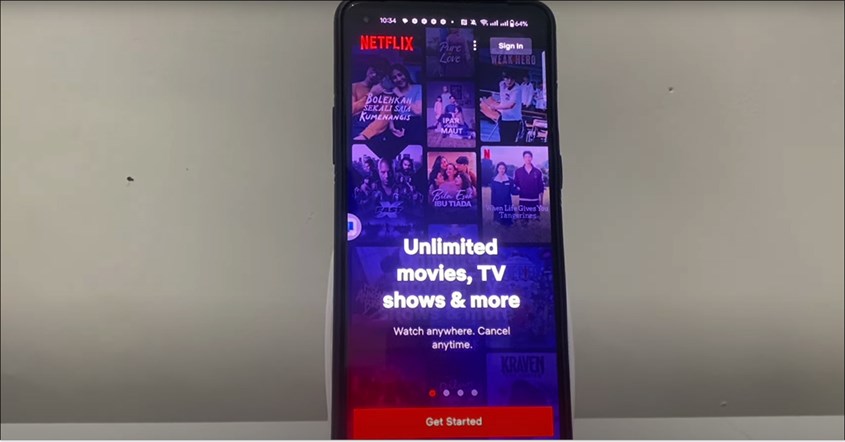 Daftar Netflix di Android Daftar Netflix di Android