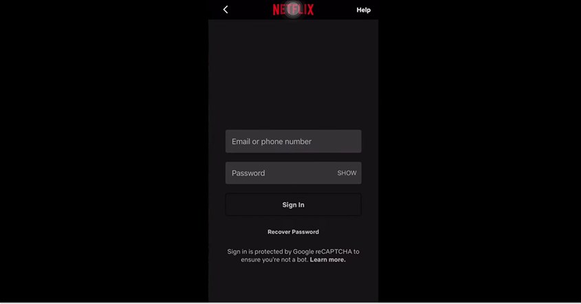 Daftar Netflix di iPhone Daftar Netflix di iPhone