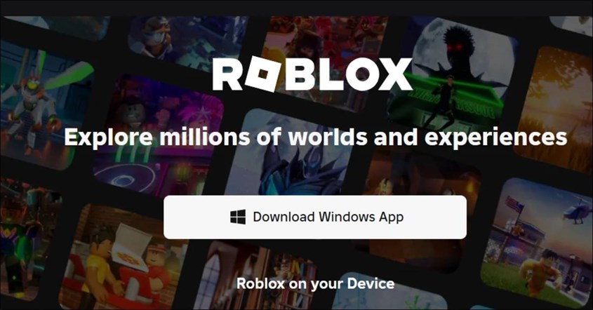 Cara download Roblox di laptop Windows