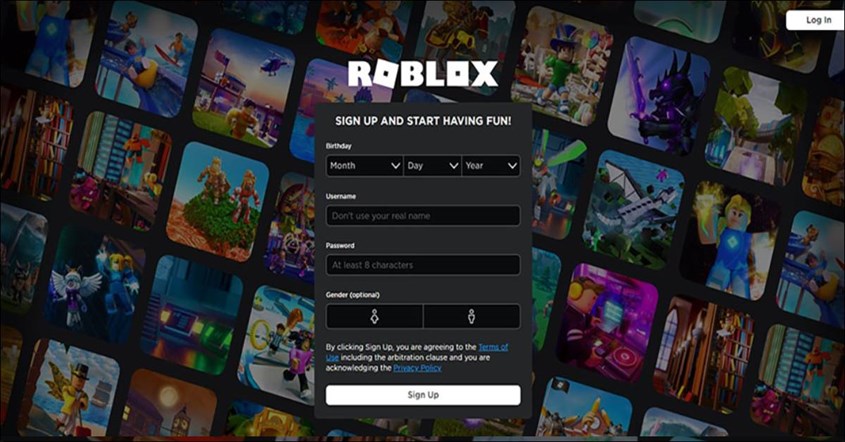 Cara login Roblox di laptop