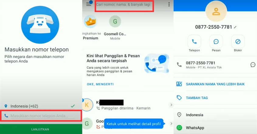 cara melacak no hp penipu dengan aplikasi 2