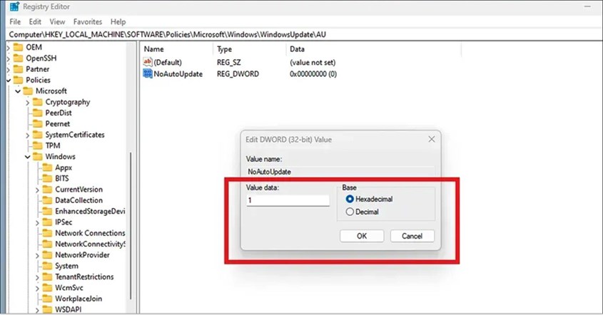 Cara Mematikan Update Windows dengan Registry Editor Cara Mematikan Update Windows dengan Registry Editor