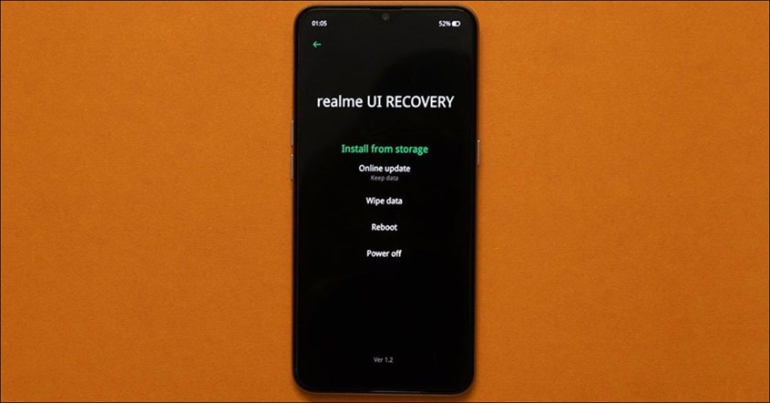 Cara Reset HP realme Lewat Recovery Mode