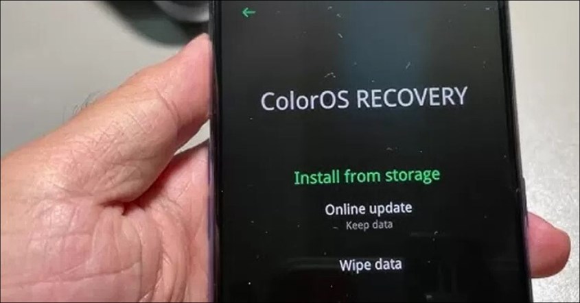 Cara Restart HP OPPO
